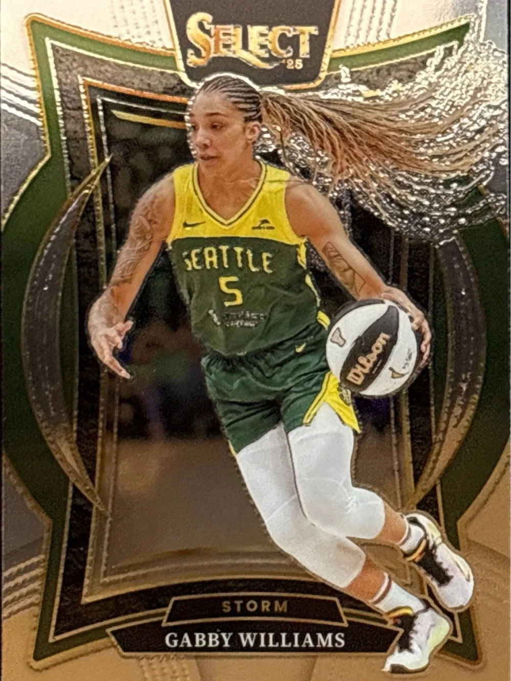 Panini Select Gabby Williams Basketball Trading Card